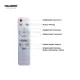 Plafoniera LAYLA Milagro Modern, LED, Alb, ML4221, Polonia