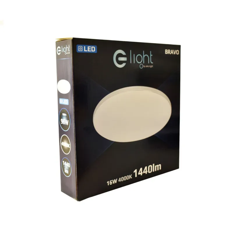 Plafoniera Baie BRAVO Milagro Modern, LED, Argintiu, ML4267, Polonia