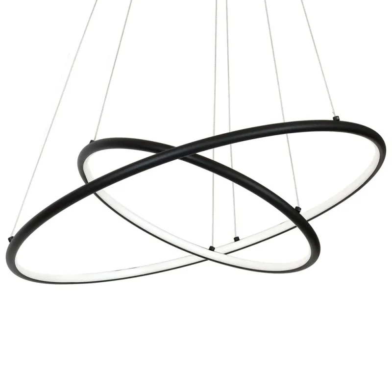 Suspensie ORION BLACK Milagro Modern, LED, Negru, ML508, Polonia