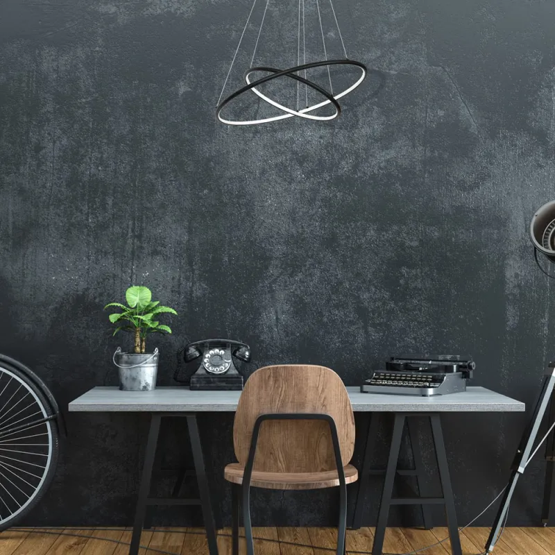 Suspensie ORION BLACK Milagro Modern, LED, Negru, ML508, Polonia