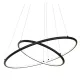 Suspensie ORION BLACK Milagro Modern, LED, Negru, ML508, Polonia