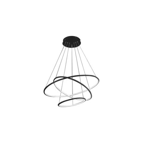 Suspensie ORION BLACK Milagro Modern, LED, Negru, ML509, Polonia