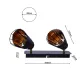 Lustra Plafon RICK Milagro Modern, E14, Negru, ML5566, Polonia