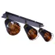 Lustra Plafon RICK Milagro Modern, E14, Negru, ML5567, Polonia