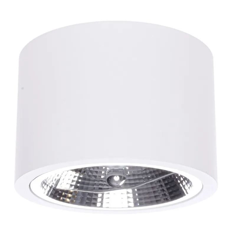 Downlight Circular Aplicat REDONDO Milagro Modern, AR111 GU10, Alb, ML5697, Polonia