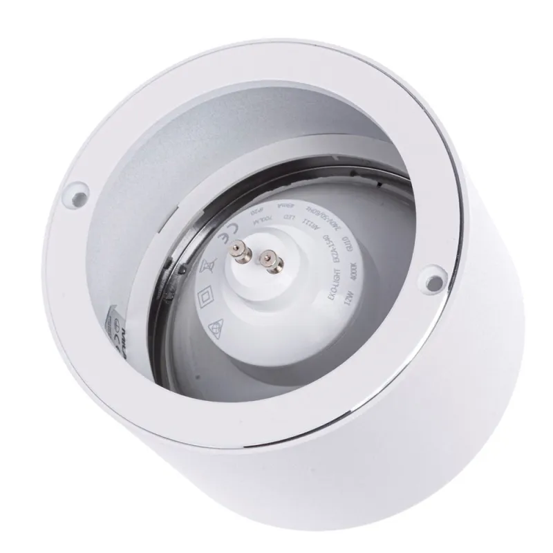 Downlight Circular Aplicat REDONDO Milagro Modern, AR111 GU10, Alb, ML5697, Polonia