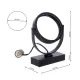 Downlight Aplicat Circular LUGAR Milagro Modern, AR111 GU10, Negru, ML5704, Polonia