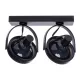Downlight Aplicat Circular LUGAR Milagro Modern, AR111 GU10, Negru, ML5706, Polonia