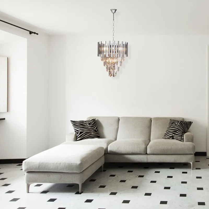 Candelabru ASPEN Milagro Modern, E14, Crom, ML5997, Polonia