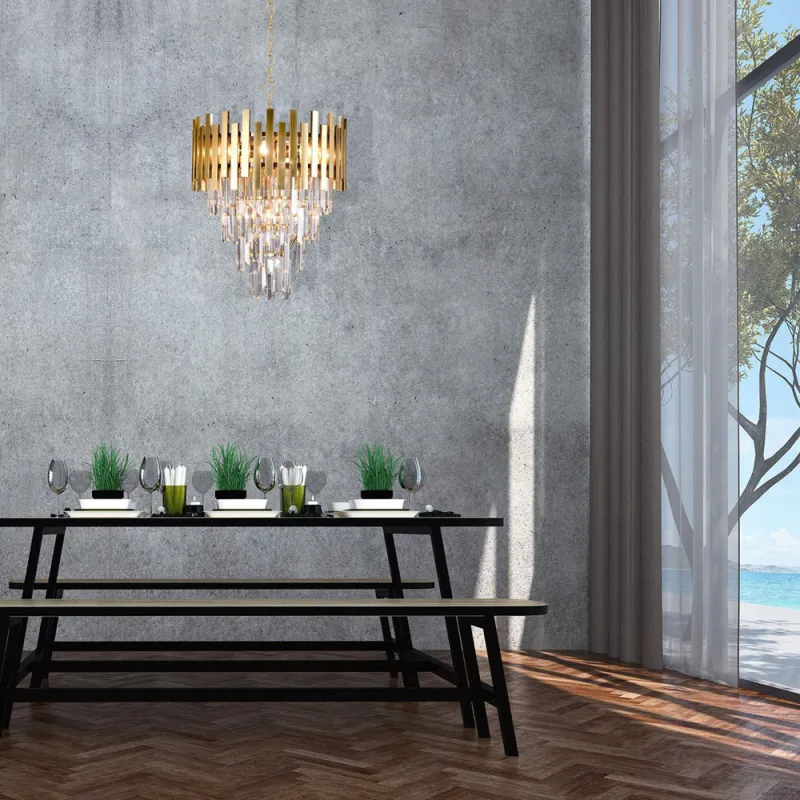 Candelabru ASPEN GOLD Milagro Modern, E14, Auriu, ML6000, Polonia