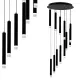 Suspensie CARBON Milagro Modern, LED, Negru, ML6161, Polonia