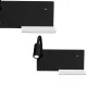 Aplica de Citit SHELF Milagro Modern, LED, Negru, ML6344, Polonia