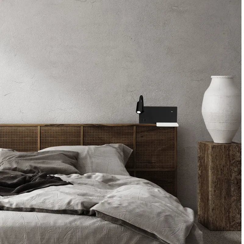 Aplica de Citit SHELF Milagro Modern, LED, Negru, ML6344, Polonia