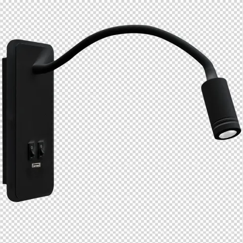 Aplica Citit BASE Milagro Modern, LED, Negru, ML63500, Polonia