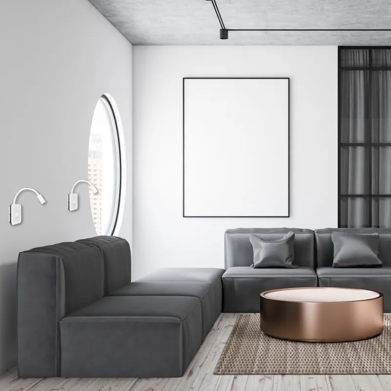 Aplica Citit BASE Milagro Modern, LED, Alb, ML6351, Polonia