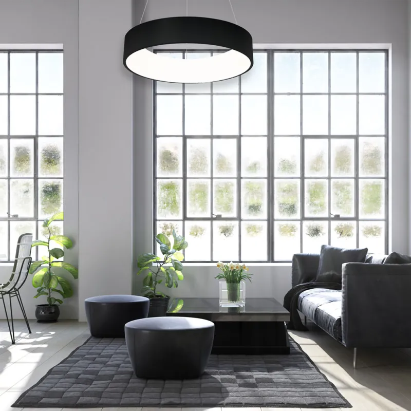 Plafoniera Tehnica OHIO BLACK Milagro Modern, LED, Negru, ML6358, Polonia