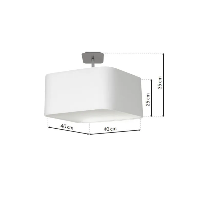 Plafoniera NAPOLI Milagro Modern, E27, Crom, ML6361, Polonia
