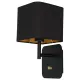 Aplica NAPOLI BLACK Milagro Modern, E27, Negru, ML6365, Polonia
