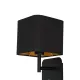 Aplica NAPOLI BLACK Milagro Modern, E27, Negru, ML6365, Polonia