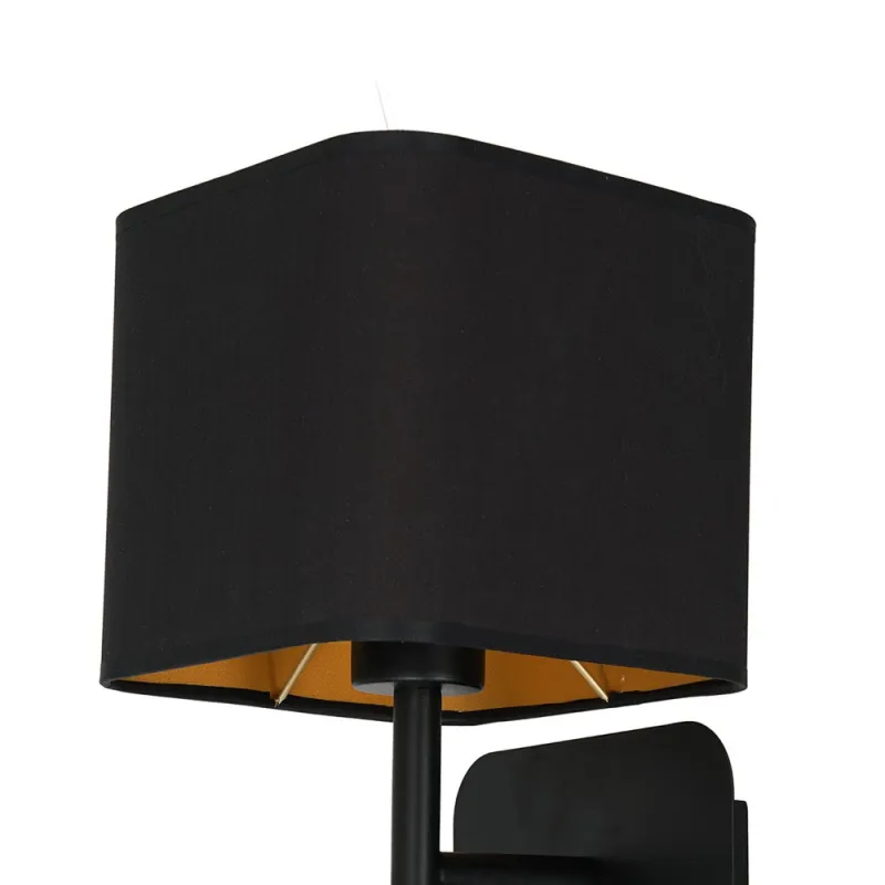 Aplica NAPOLI BLACK Milagro Modern, E27, Negru, ML6365, Polonia