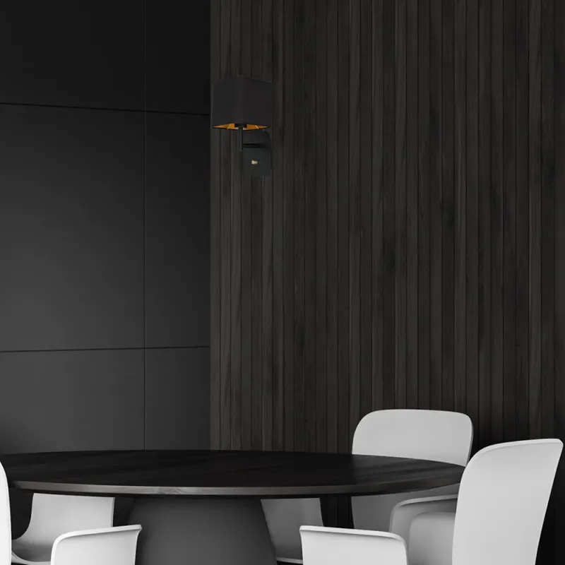 Aplica NAPOLI BLACK Milagro Modern, E27, Negru, ML6365, Polonia