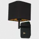 Aplica NAPOLI BLACK Milagro Modern, E27, Negru, ML6365, Polonia