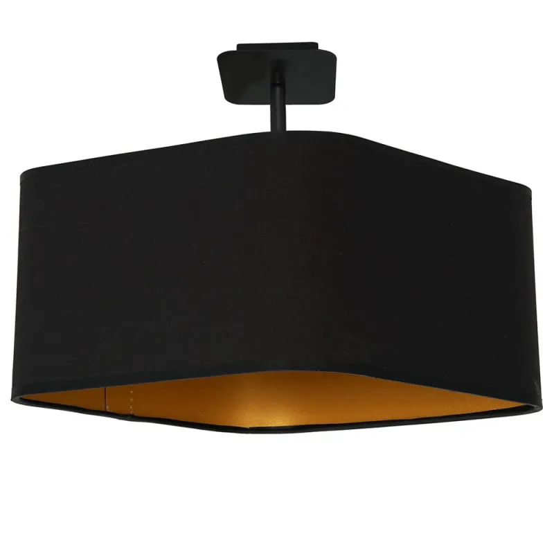Plafoniera NAPOLI BLACK Milagro Modern, E27, Negru, ML6367, Polonia