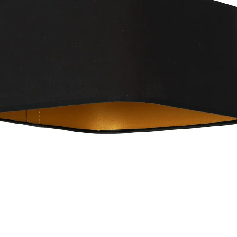 Plafoniera NAPOLI BLACK Milagro Modern, E27, Negru, ML6367, Polonia