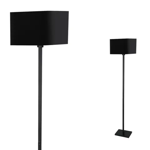 Lampadar NAPOLI BLACK Milagro Modern, E27, Negru, ML6370, Polonia