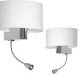 Aplica Citit CASINO WHITE Milagro Modern, E27/Led, Argintiu, ML6372, Polonia