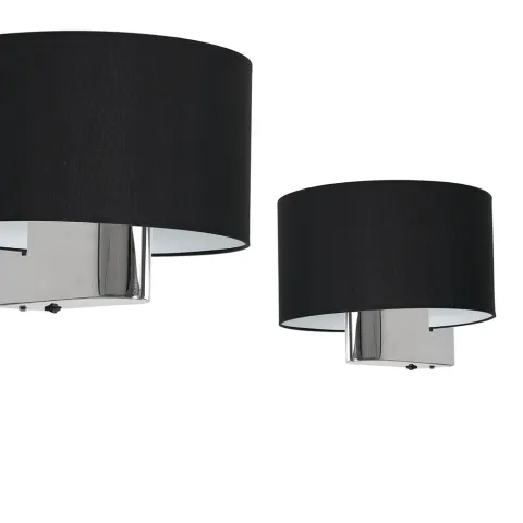 Aplica CASINO BLACK Milagro Modern, E27, Argintiu, ML6377, Polonia