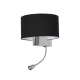 Aplica Citit CASINO BLACK Milagro Modern, E27/Led, Argintiu, ML6378, Polonia