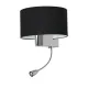 Aplica Citit CASINO BLACK Milagro Modern, E27/Led, Argintiu, ML6378, Polonia