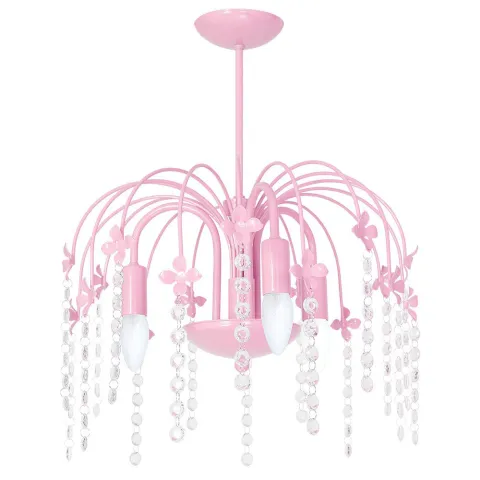 Suspensie LAURA Milagro Modern, E14, Roz, MLP1137, Polonia