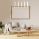 Suspensie JOKER WHITE Milagro Modern, GU10, Alb, MLP1412, Polonia