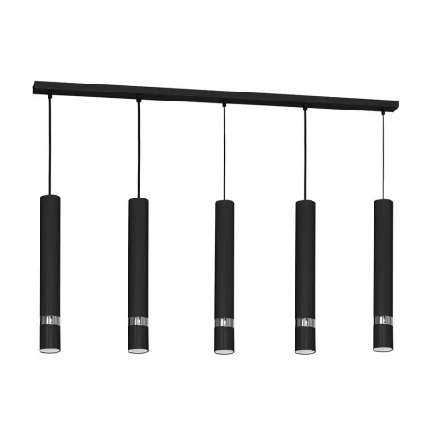 Suspensie JOKER BLACK Milagro Modern, GU10, Negru, MLP1417, Polonia