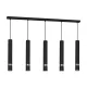 Suspensie JOKER BLACK Milagro Modern, GU10, Negru, MLP1417, Polonia