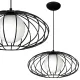 Pendul KRONOS BLACK Milagro Modern, E14, Negru, MLP4422, Polonia