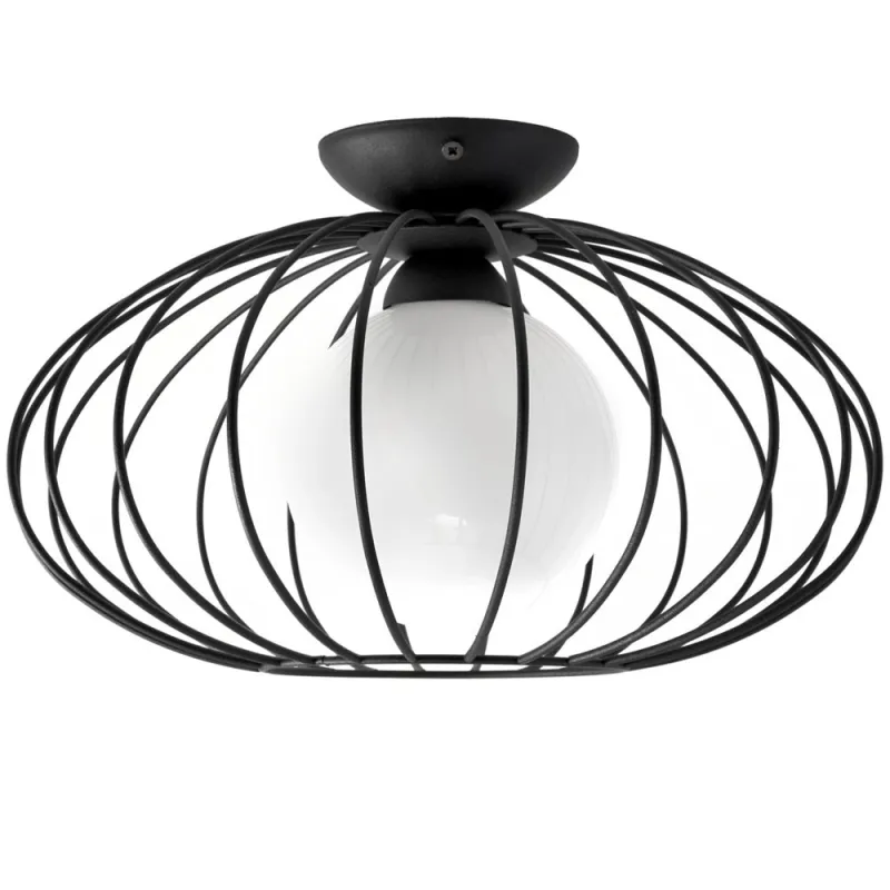 Plafoniera KRONOS BLACK Milagro Modern, E14, Negru, MLP4425, Polonia