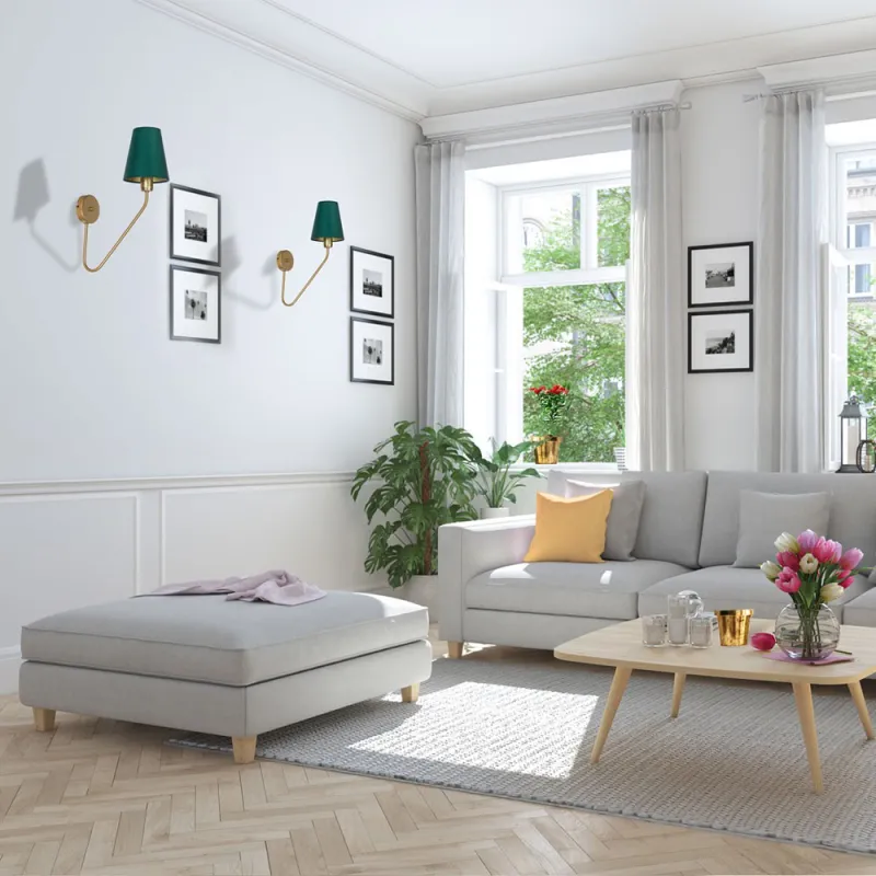 Aplica VICTORIA Milagro Modern, E27, Auriu, MLP4906, Polonia