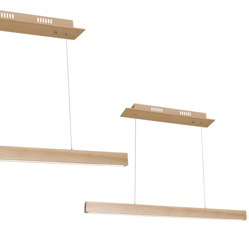 Suspensie TIMBER Milagro Modern, LED, Natural, MLP568, Polonia