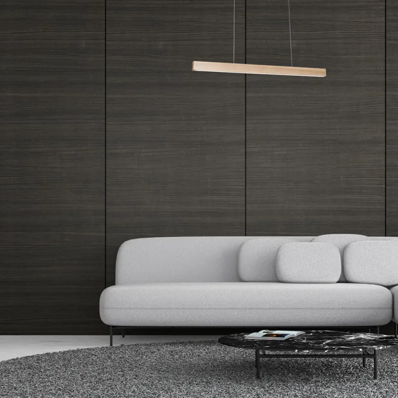 Suspensie TIMBER Milagro Modern, LED, Natural, MLP568, Polonia