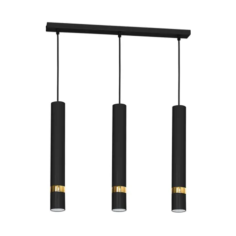 Suspensie JOKER BLACK/GOLD Milagro Modern, GU10, Negru, MLP6080, Polonia