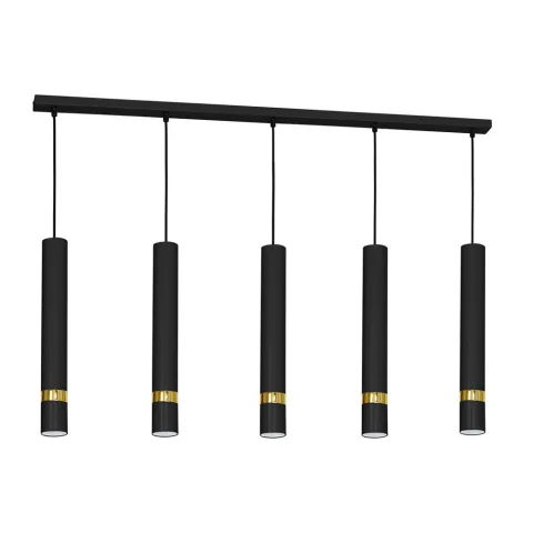 Suspensie JOKER BLACK/GOLD Milagro Modern, GU10, Negru, MLP6121, Polonia