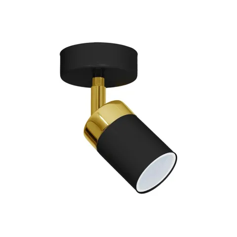 Aplica JOKER BLACK/GOLD Milagro Modern, GU10, Auriu/Negru, MLP6123, Polonia