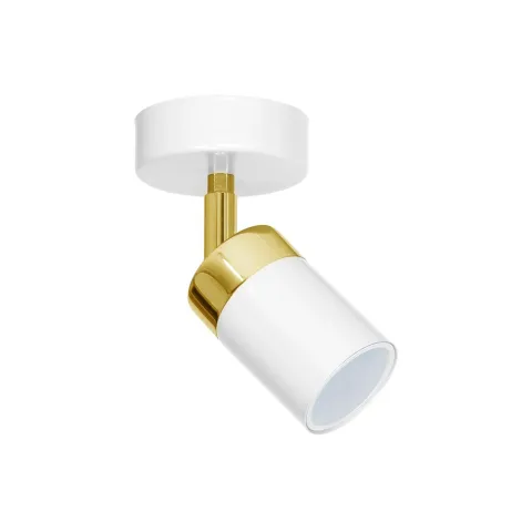Aplica JOKER WHITE/GOLD Milagro Modern, GU10, Alb/Auriu, MLP6128, Polonia