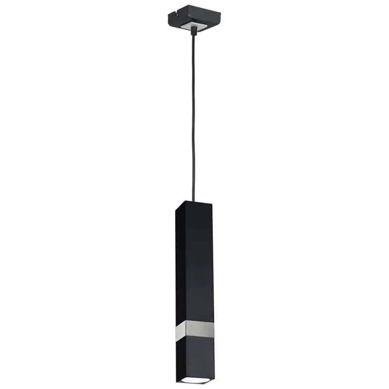 Pendul VIDAR Milagro Modern, GU10, Crom/Negru, MLP6287, Polonia