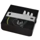 Pendul VIDAR Milagro Modern, GU10, Crom/Negru, MLP6287, Polonia