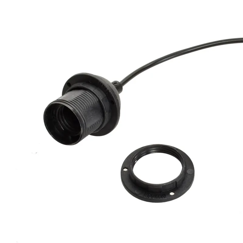 Pendul TERRA Milagro Modern, E27, Natural/Negru, MLP6290, Polonia