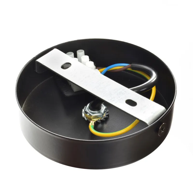 Pendul TERRA Milagro Modern, E27, Natural/Negru, MLP6290, Polonia